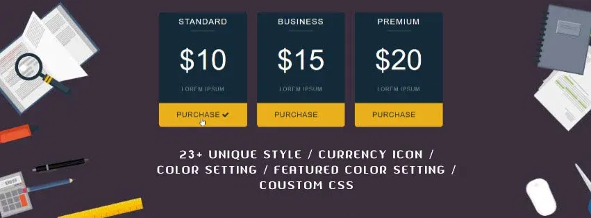 5 Best ARPrice Lite Plugins Alternatives: WordPress Pricing Table Plugins abc-pricing-table-banner