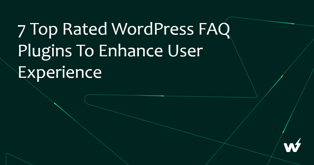Top Rated WordPress FAQ Plugins
