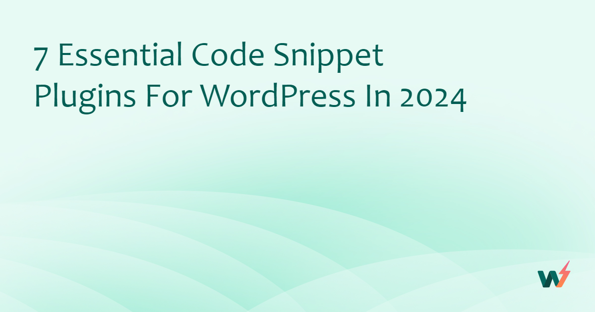 Best Code Snippet Plugins for WordPress