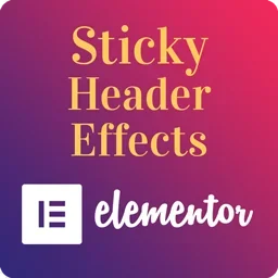 Sticky Header Effects for Elementor