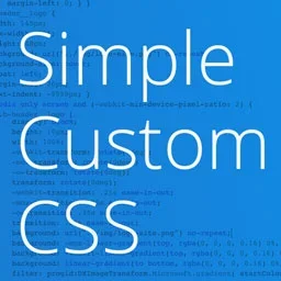 Simple Custom CSS Plugin