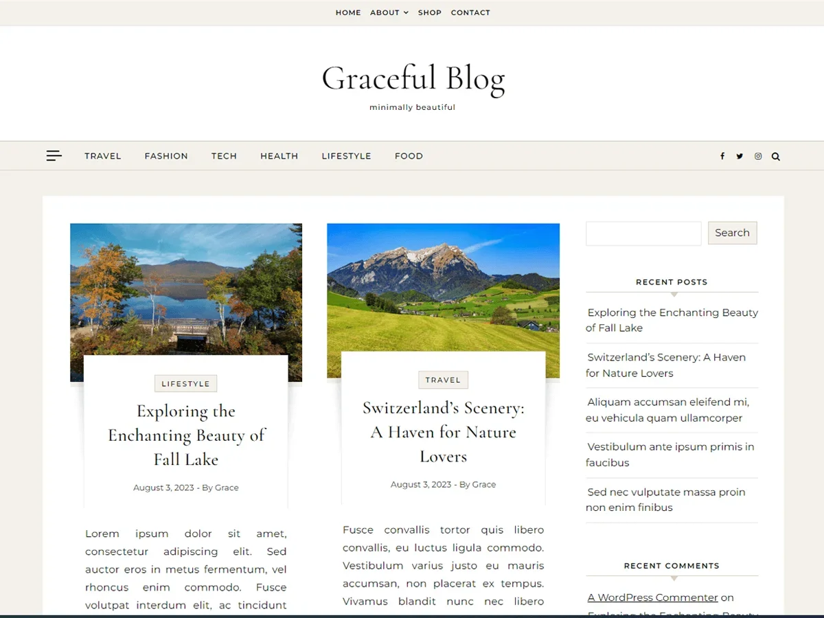 Graceful Blog