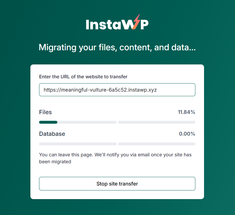 WordPress Migration Tracker

